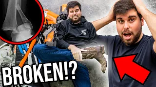 I MESSED UP! DIRT BIKE BREAKS ME!