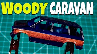 Woody Paint Job Practice - Matchbox Dodge Caravan