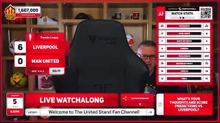 Mark Goldbridge Reaction To Liverpool Vs Man Utd Goals