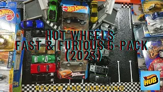 Hot Wheels Fast & Furious 5-pack (2023)/ Форсаж 5-пак Хот вилс/ Dodge, Supra , Chevelle SS , Mustang
