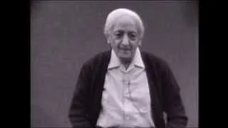 J. Krishnamurti - Saanen 1981 - Public Talk 3 - The ending of conflict