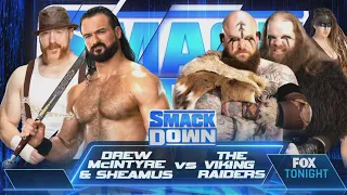 Drew McIntyre & Sheamus Vs The Viking Raiders - WWE Smackdown 17/02/2023 (En Español)