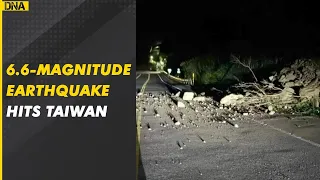 6.6-magnitude earthquake rattles Taiwan, tremors felt in Taipei