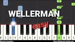 Wellerman - Easy Piano Tutorial (Sea Shanty)