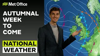 17/09/23 – Thunderstorm easing – Evening Weather Forecast UK – Met Office Weather