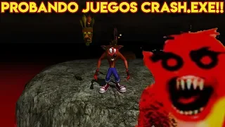 Probando Videojuegos Aterradores Crash.EXE con Pepe el Mago