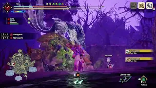 Garangolm VS Lunagaron Turf War - MH Rise Sunbreak