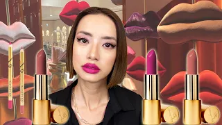 Lisa Eldridge New Velvet Lipstick and Lip Pencils Review | Comparisons and Demo