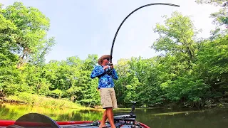 Fishing LAKE EUFAULA for the FLW Toyota Open 2020 (Practice Day 4)