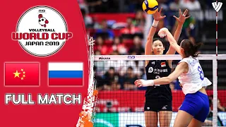 China 🆚 Russia - Full Match | Women’s Volleyball World Cup 2019