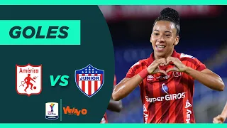 América vs Junior (2- 0) | Liga Femenina BetPlay Dimayor 2022 | 4tos vuelta