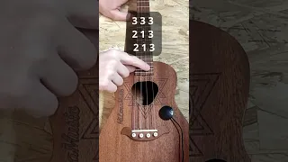 Единственная правильная мелодия по цифрам на укулеле