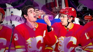 Calgary Flames - Purple Gatorade Power