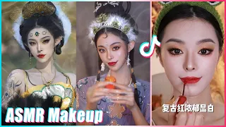 Jannatul☘️Mitsuisen✨Aesthetic ASMR Makeup Tutorial✨Best satisfying makeup asmr compilation🌿192