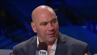 Dana White thought the UFC 194 featherweight title fight would end differently
