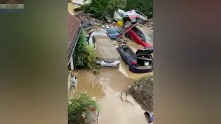 Floods in West Germany ! Wuppertal, Erftstadt, Leverkusen