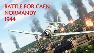 Battle for Caen . Digital Combat Simulator . DCS . Normandy 2