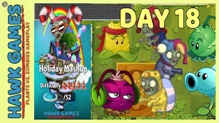 Plants vs Zombies 2 Holiday Mashup World Day 18 Easy (Special Delivery)