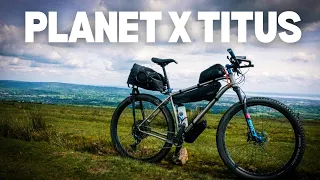 UNPACKING A PLANET X TITUS TITANIUM BIKEPACKING BIKE - @AllMountainAdventuresWales