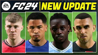 EA SPORTS FC 24 NEWS | ALL 100 NEW REAL FACES IN TITLE UPDATE #11