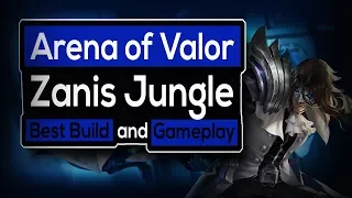 Zanis Jungle Build | Arena of Valor Best Build & Gameplay