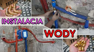 How to build Hot and cold tap water installations, TECEflex, TECE, PEX systems