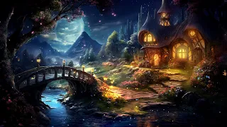 Magical Forest Music Akes You to Peace | Relax and Sleep Well With a Glowing Fairy Forest Space