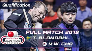 Qualification - Torbjorn BLOMDAHL vs Myung Woo CHO (2019 LG U+ CUP 3CUSHION MASTERS)