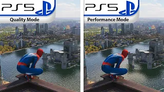 Marvel's Spider-Man 2 | PS5 Quality VS Performance | Graphics Comparison & Framerate | Tech Review