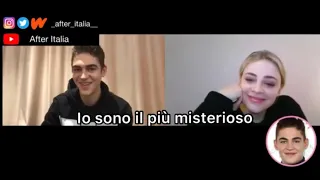 Traduzione Gioco “Superlativo” Con Hero Fiennes Tiffin e Josephine Langford | AWC