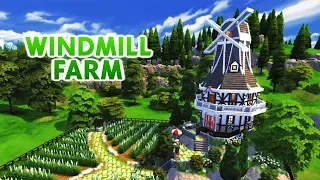 WINDMILL FARM | Sims 4 Speed Build