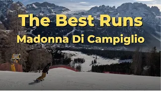 These are the best pistes at Madonna Di Campiglio!