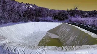 Balsas de captación de aguas de lluvia