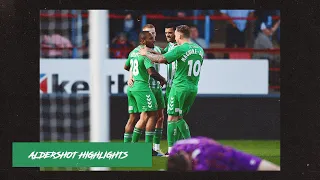 📺 HIGHLIGHTS | Aldershot Town 1-1 Yeovil Town