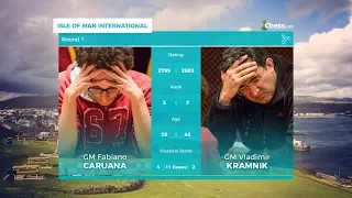Chess.com Isle of Man International: Round 1 | Caruana Vs Kramnik