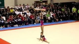 Acrobatic Gymnastics MIAC 2011 - POR ACM W2 Junior Balance