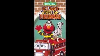 Sesame Street: Elmo Visits The Firehouse (2002 VHS)