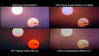 ORIGINAL Binary Sunset | Star Wars (1977) [DeEd, Blu-ray, GOUT, SSE]