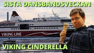 I'm going to the last dance band week on Cinderella - Viking Line (Swedish speak, English text)