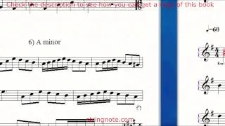 Learn to sing notes on a music sheet Grade 4