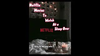 Netflix movies to watch at a sleepover 🎥🍿❤️#netflix #dorevenge #meangirls #shorts (PG-13 & MA)