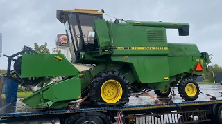 Вражаючий стан!John deere 1133. Комбайн як з музею!