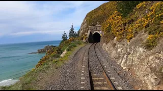 Train Driver Eye View: Karitane to Sawyers Bay