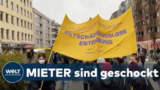 NEUKÖLLN UND KREUZBERG: Tausende demonstrieren in Berlin gegen Urteil zum Mietendeckel