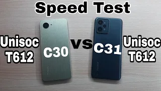 Realme C30 vs Realme C31 Speed Test Comparison?