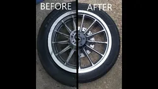 Painting the Wheels on My Sportster