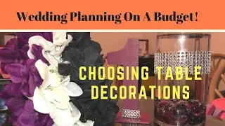 Wedding Planning on a Budget: episode 2 ~ DIY Centerpieces, Table Numbers & Flower Ball Bouquets