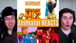 REACTING to *Despicable Me 2* A LOVE INTEREST?? (First Time Watching) Animator Reacts