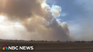 Massive wildfire burns through Texas Panhandle