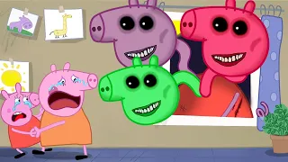 PEPPA PIG Zombie Apocalypse , Please Save Peppa x George | Peppa Pig Funny Animation